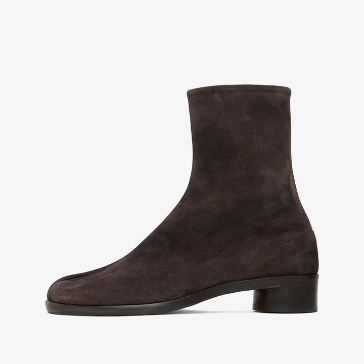 Ankle-High Suede Boots - Arno Conti Shoe