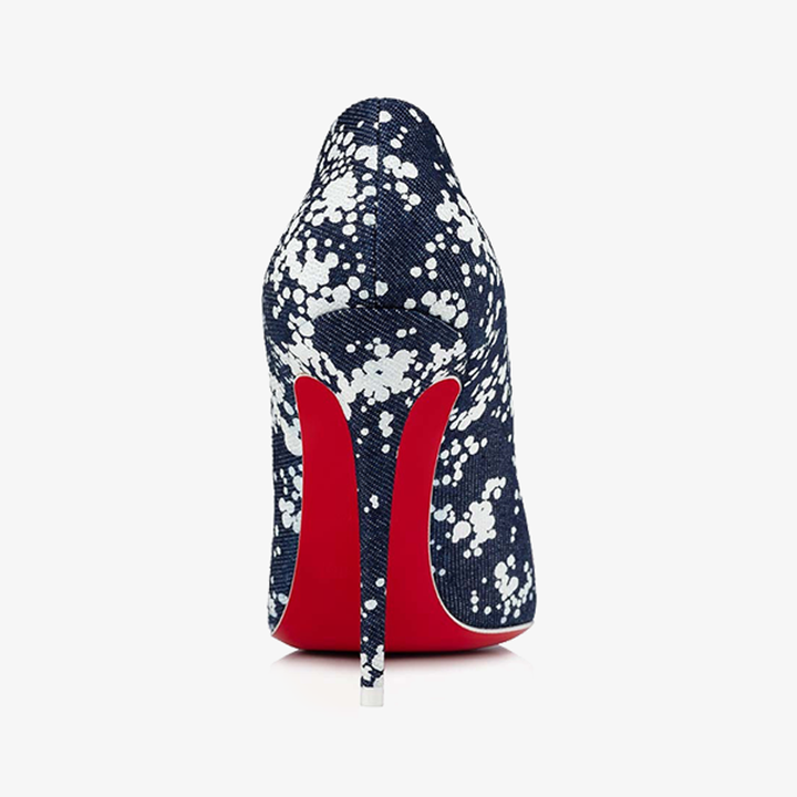 Elegant Blue Fabric Pumps - ARNO CONTI