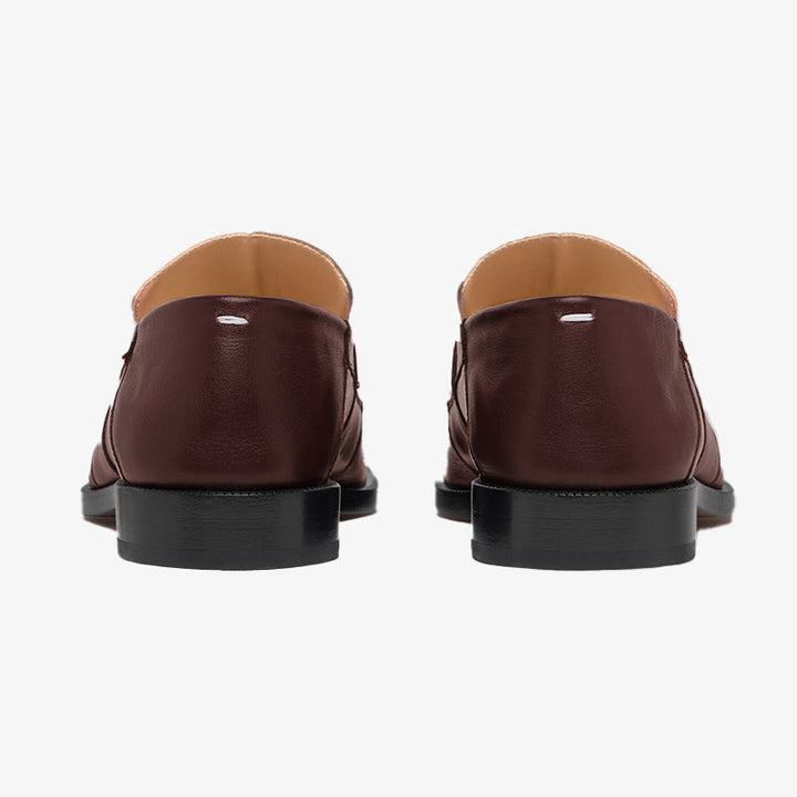 Versatile Shiny Leather Loafers - Arno Conti Shoe