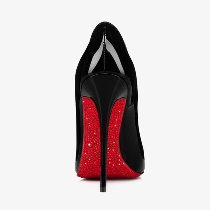 Patent Leather Pumps Sparkling Sole - ARNO CONTI