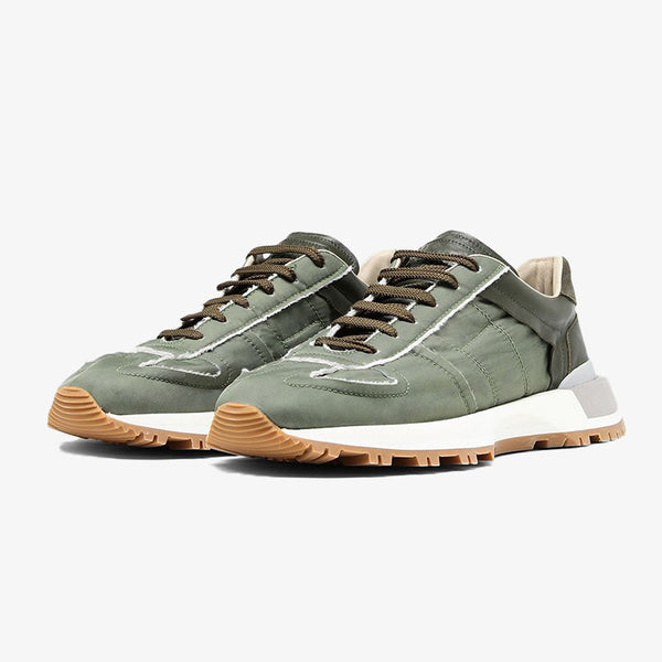 Green nylon Sneakers - Arno Conti Shoe