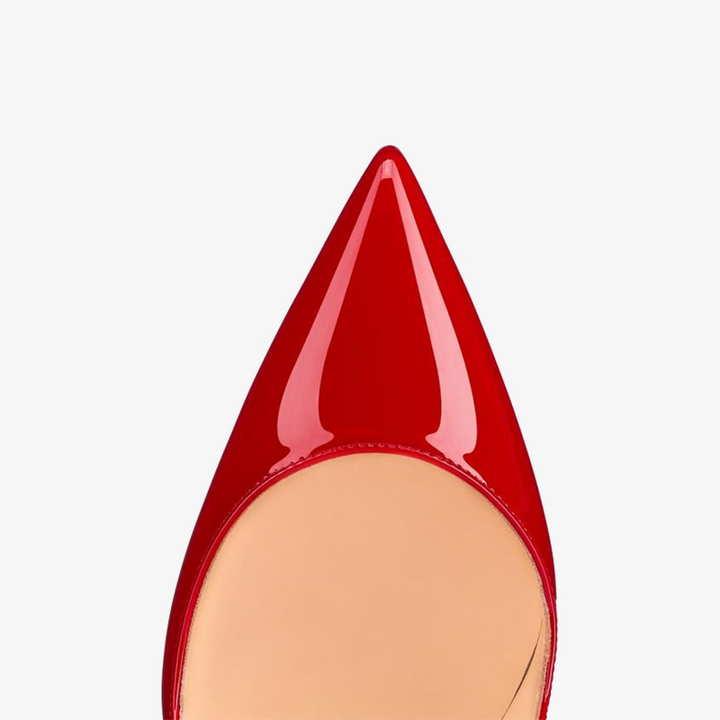 Red Patent Calf Leather Stiletto - ARNO CONTI