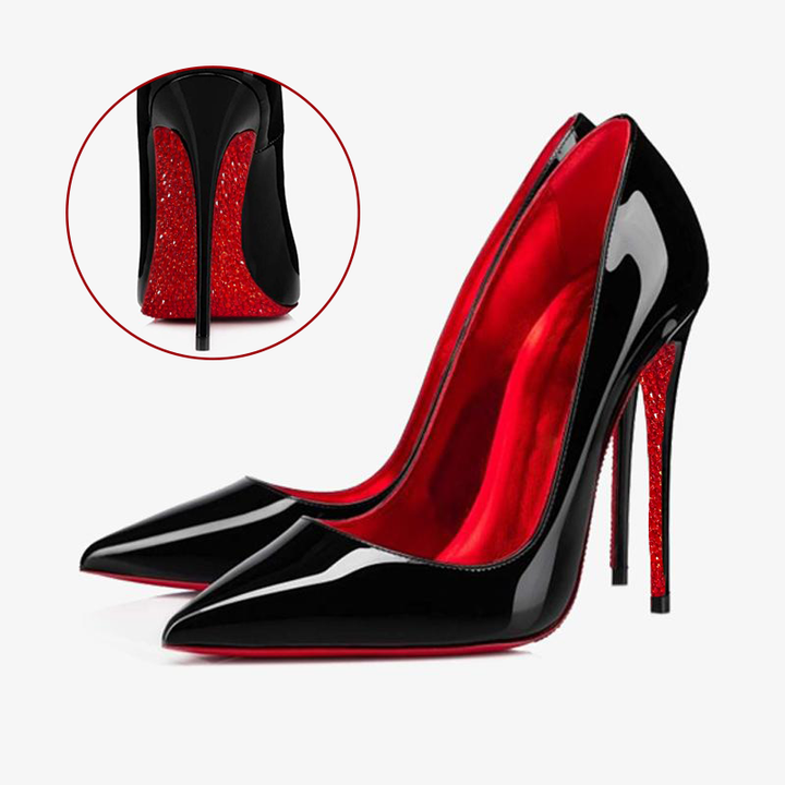 Patent Leather Pumps Sparkling Sole - ARNO CONTI