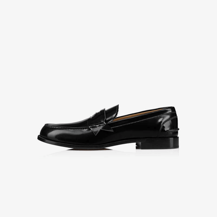 Casual Bi-color Leather Penny Loafers - ARNO CONTI
