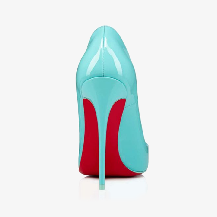 Blue Patent Leather Stiletto - ARNO CONTI