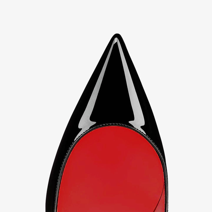 Patent Leather Stiletto Pumps with Red Interior - ARNO CONTI