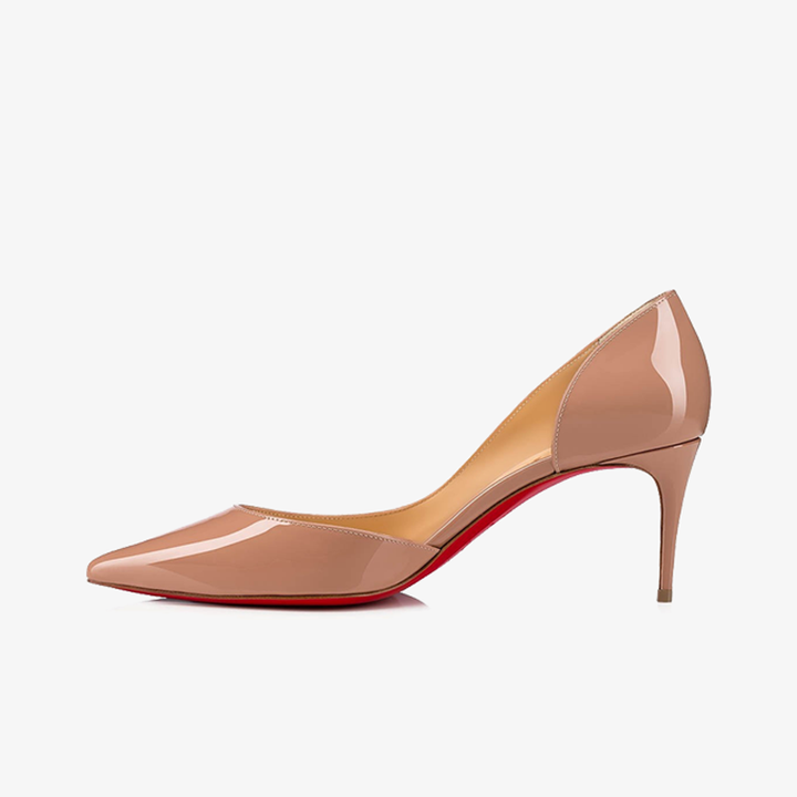Beige Pumps with Arched Lines 60mm - ARNO CONTI