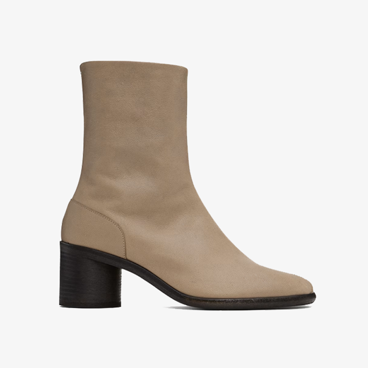 Taupe Split-Toe Ankle Boots - Arno Conti Shoe