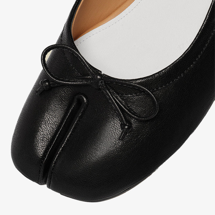 Tabi Ballerina Shoes in Nappa Leather - Arno Conti Shoe