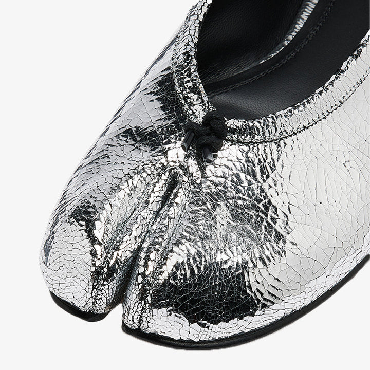 Classic Split-toe Ballerina Flats - Arno Conti Shoe