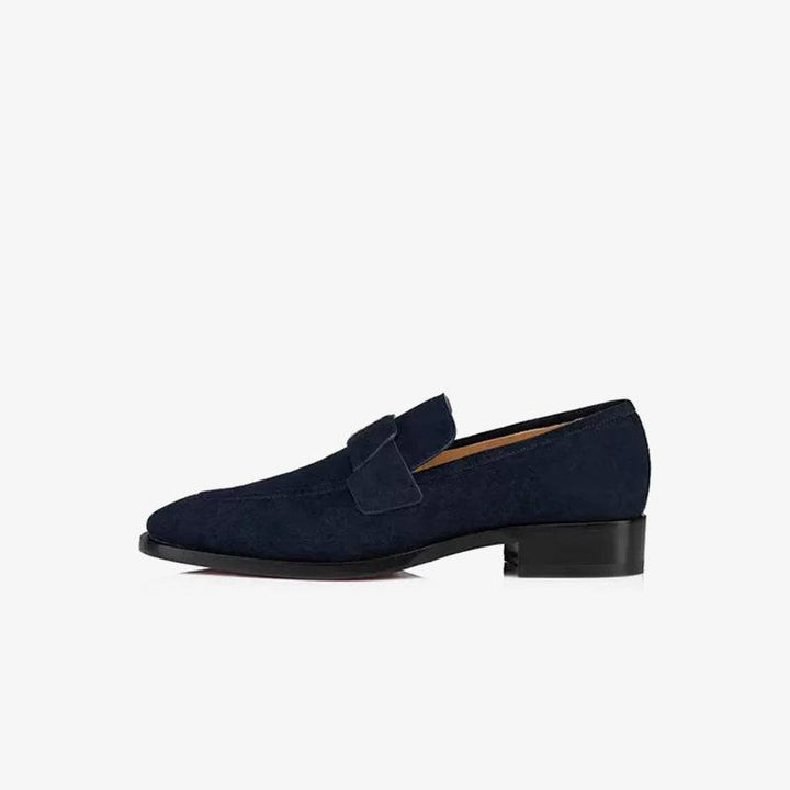 Timeless Suede Penny Loafers - ARNO CONTI