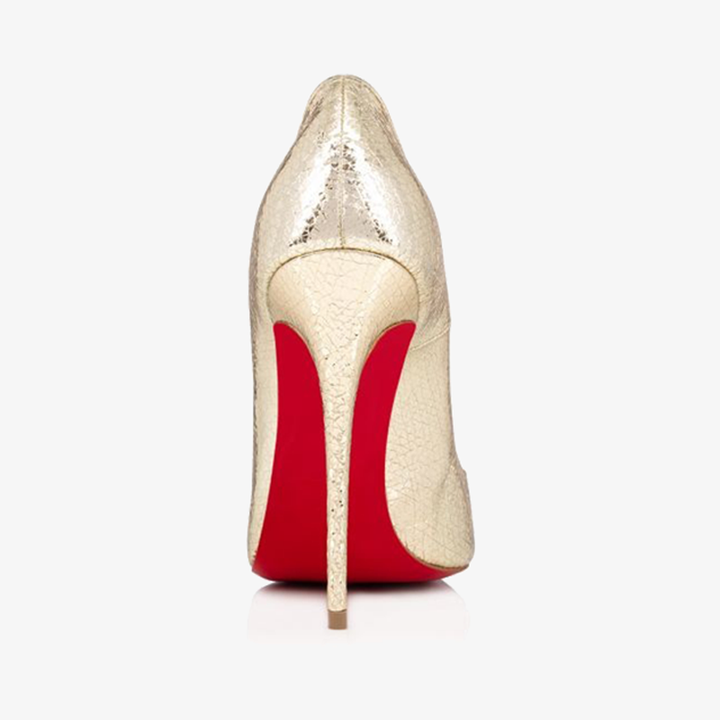 Nude Calf Leather Pointed-Toe Pump - ARNO CONTI