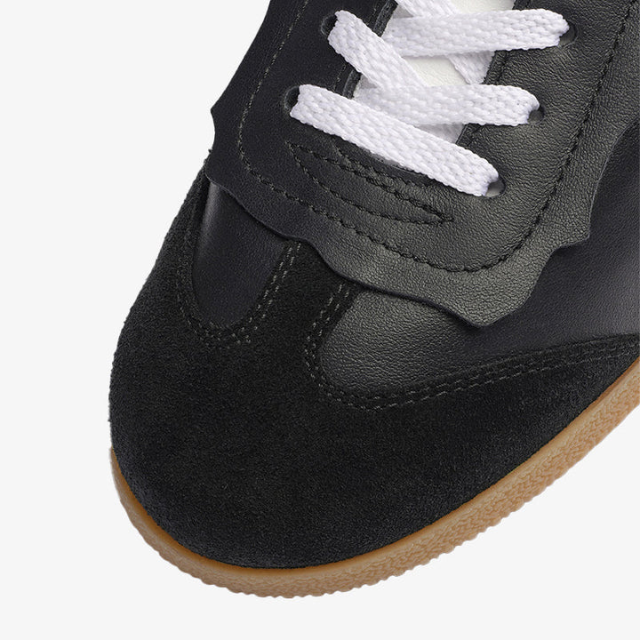 Calf Leather Lace-Up Sneaker - Arno Conti Shoe