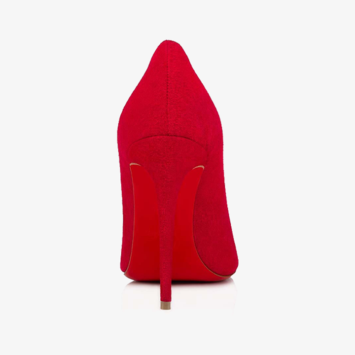 Calf Suede Pumps With Pointed Toe - ARNO CONTI