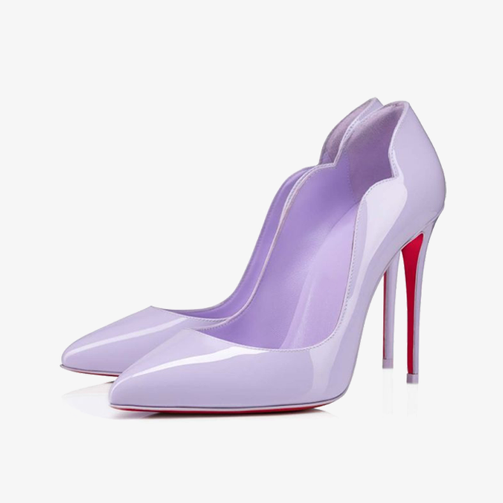 Hot Chick Lilac Patent Leather Pump - ARNO CONTI