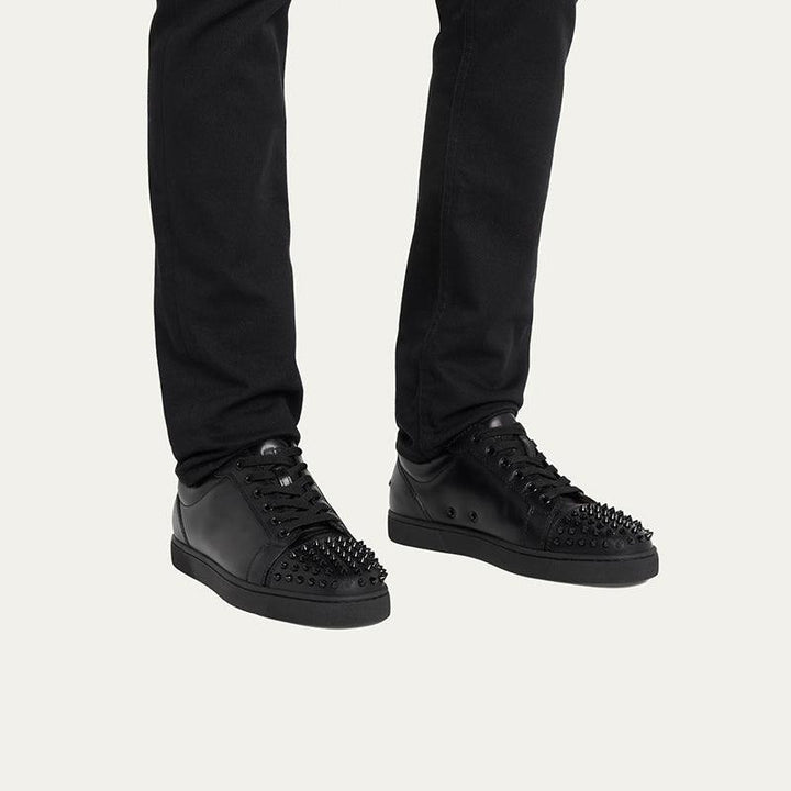 Front Spike Lace Up Sneakers - ARNO CONTI