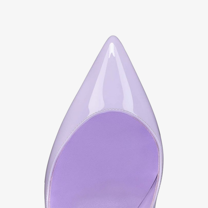Hot Chick Lilac Patent Leather Pump - ARNO CONTI