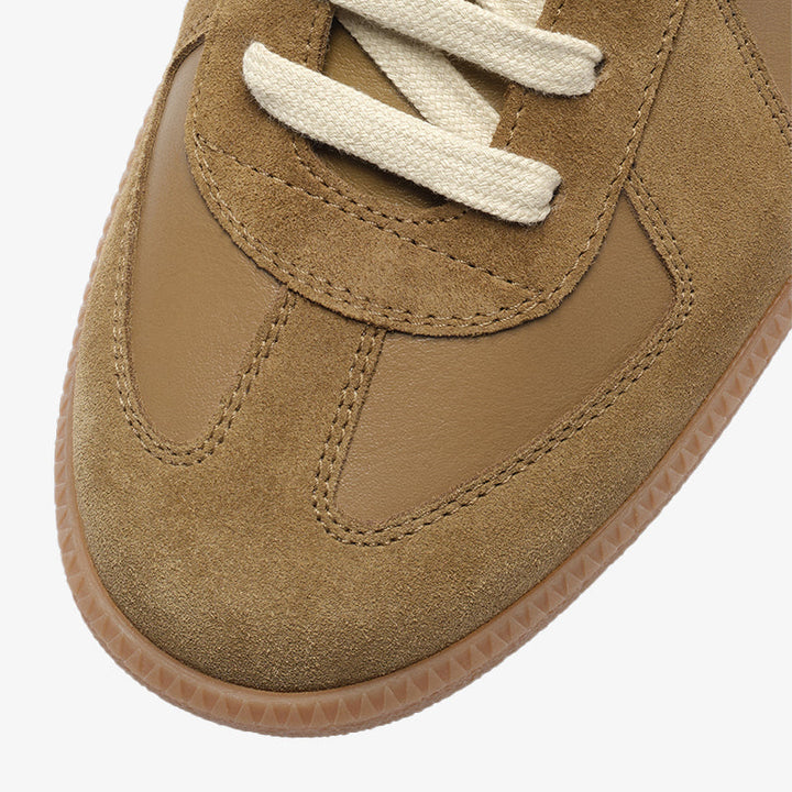 Snug Calf and Suede Sneakers - Arno Conti Shoe