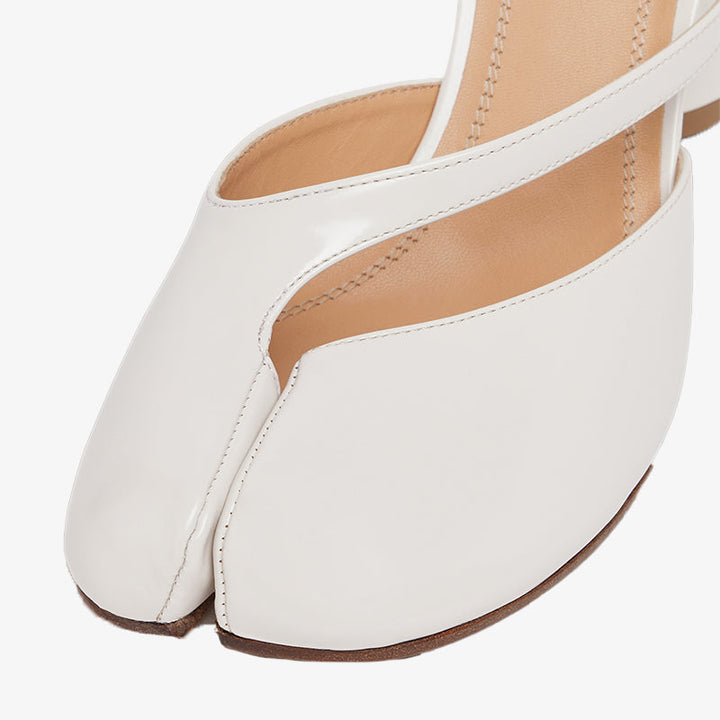 Leather Split-toe Cut-Out High heels - Arno Conti Shoe