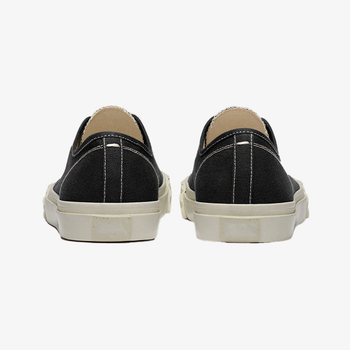 Black And White Luxury Avant-Garde Split-toe Sneakers - Arno Conti Shoe