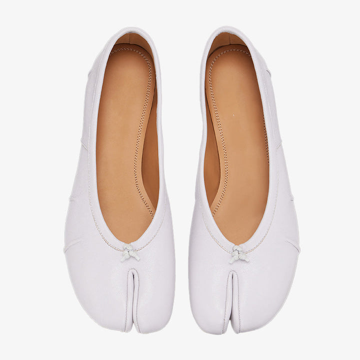 Timeless Split-toe Ballerinas - Arno Conti Shoe