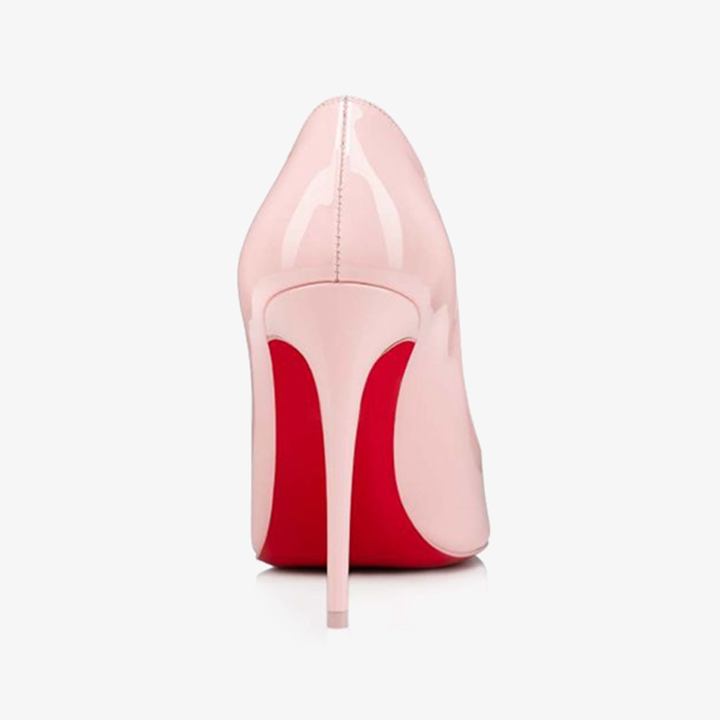Light Pink Patent Leather Pumps - ARNO CONTI