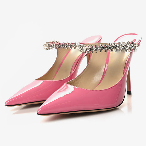 Pink Patent Leather Pumps