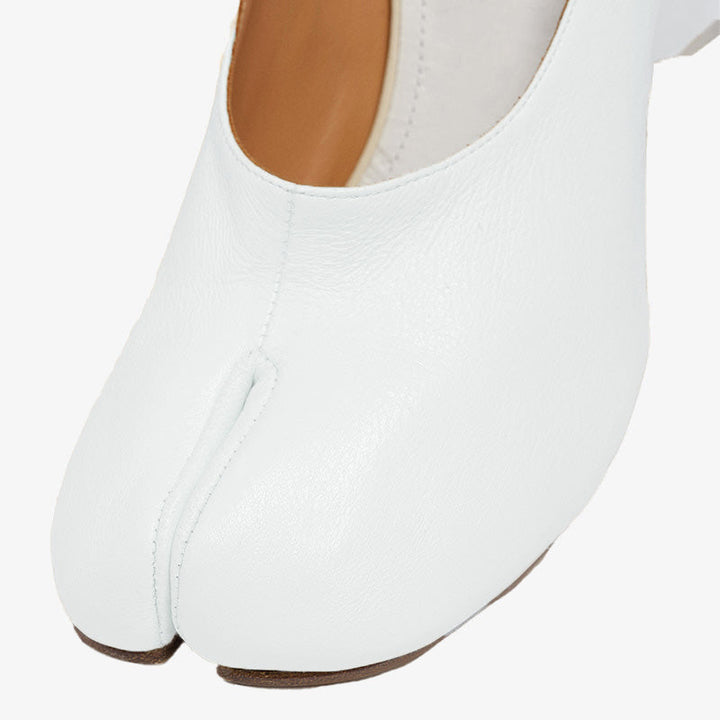 Split-toe Cylindrical Heel Pumps - Arno Conti Shoe