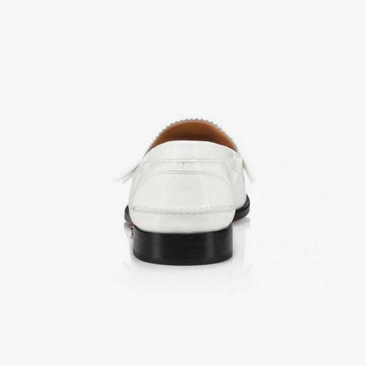 Casual Bi-color Leather Penny Loafers - ARNO CONTI