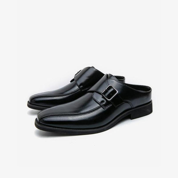 Buckle Punk Round Toe Slip On Shoe - ARNO CONTI