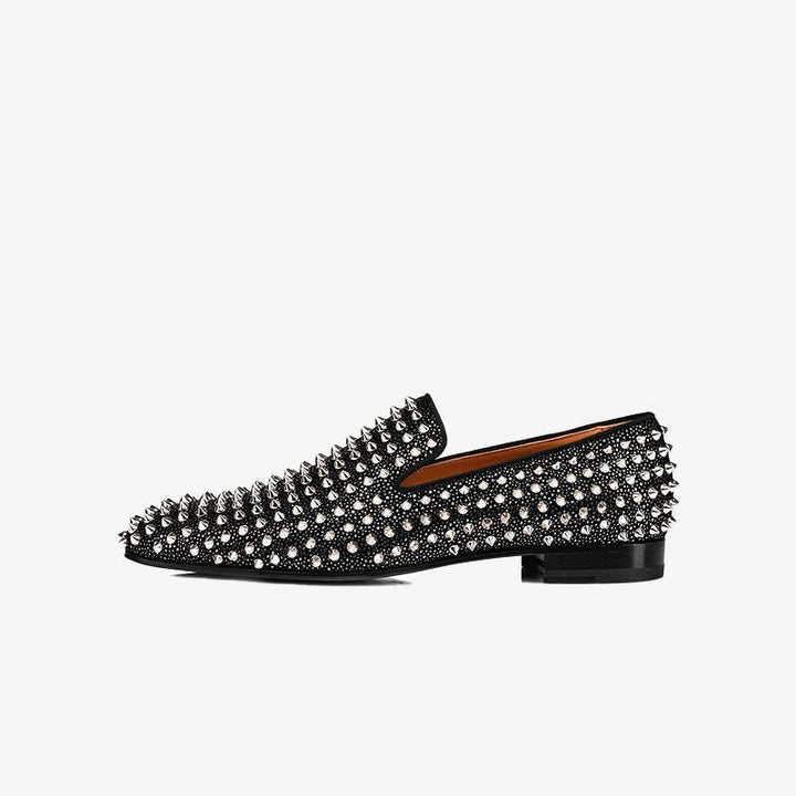 Rivets Slip-On Loafers - ARNO CONTI