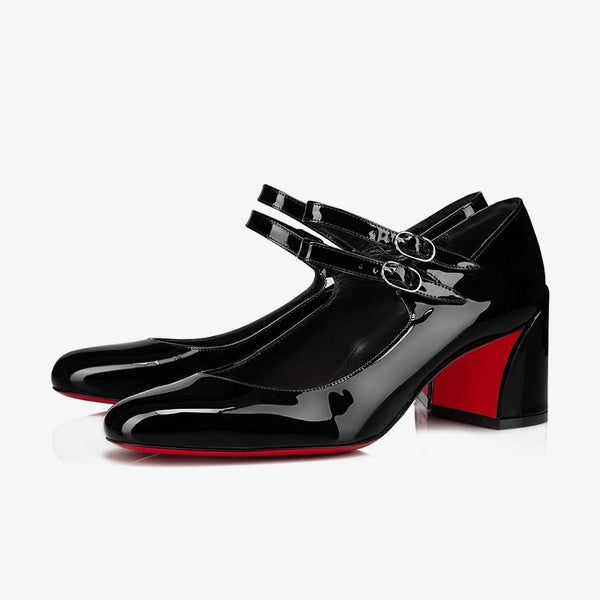 Black Patent Calfskin 60mm Pumps - ARNO CONTI