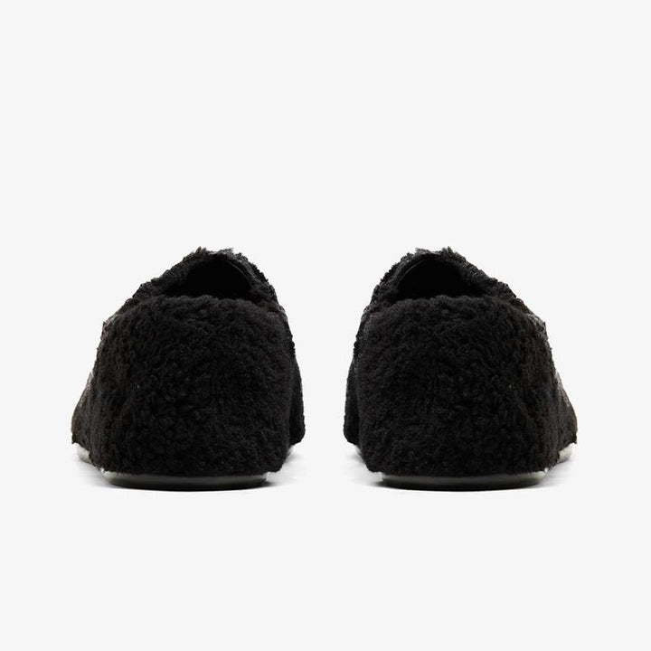 Faux Fur Spilt-Toe Shoes - Arno Conti Shoe