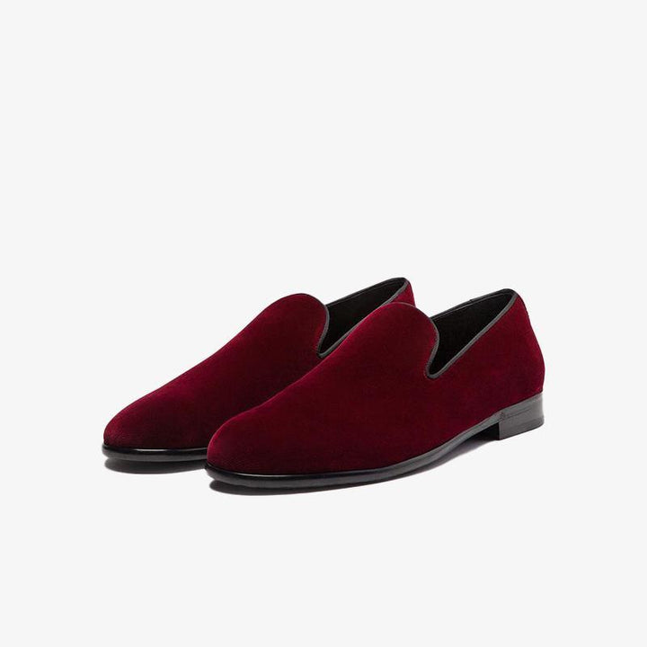 Velvet Slippers Loafers - Arno Conti Shoe