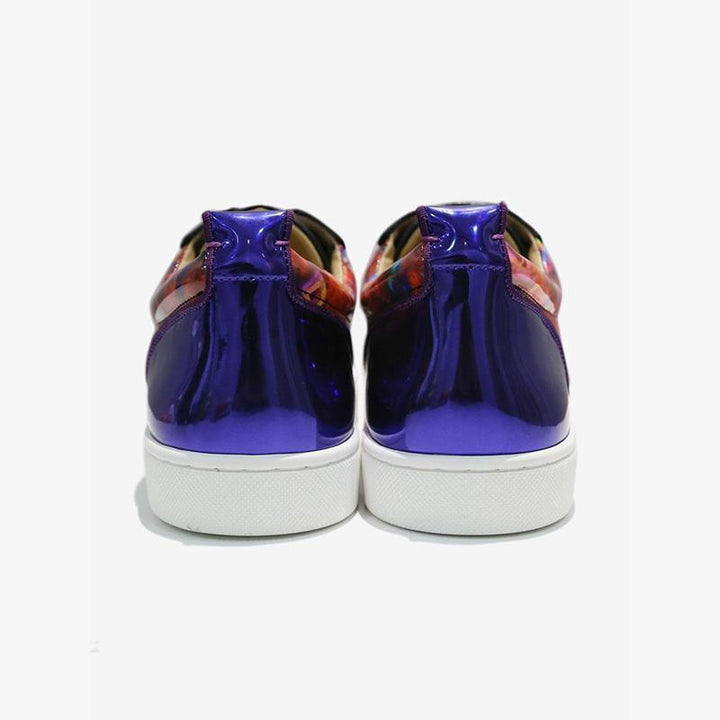 Vibrant Tie-Dye Studded Sneakers - ARNO CONTI