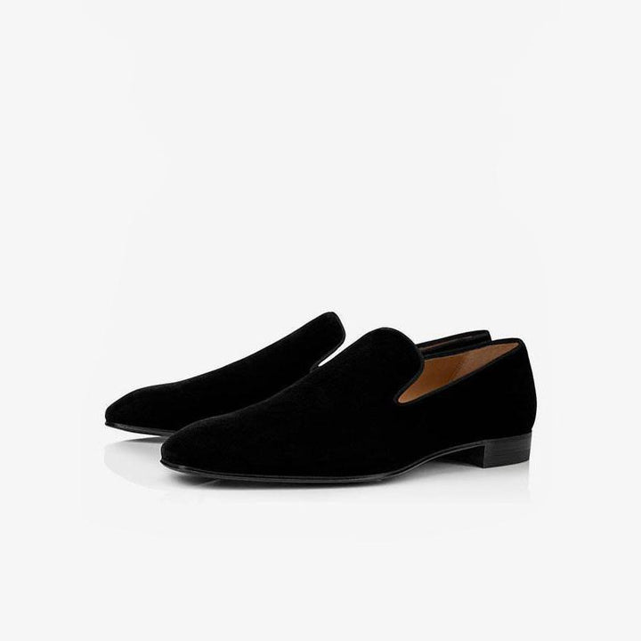 Streamlined Velvet Men's Loafers - ARNO CONTI