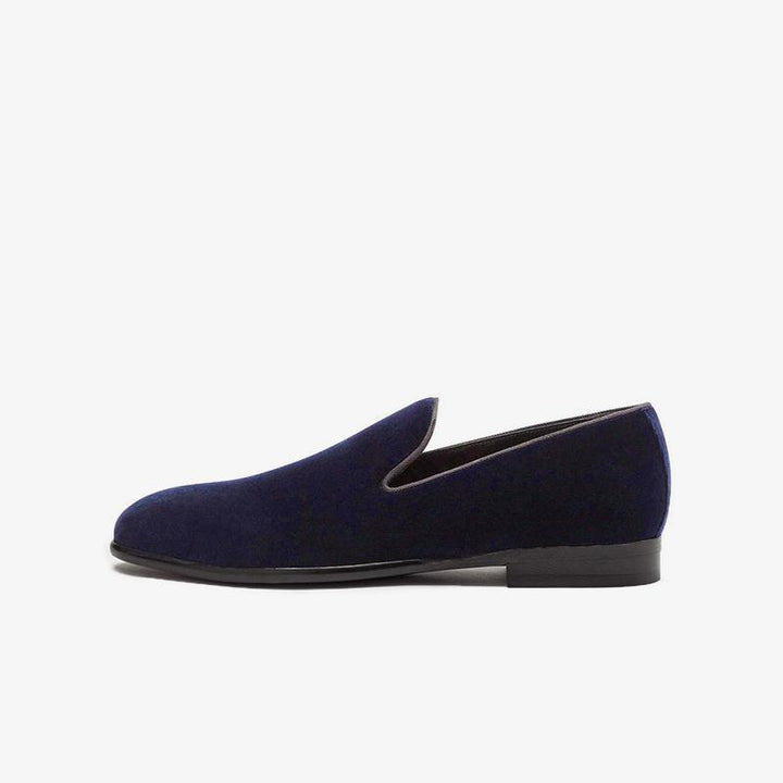 Velvet Slippers Loafers - Arno Conti Shoe