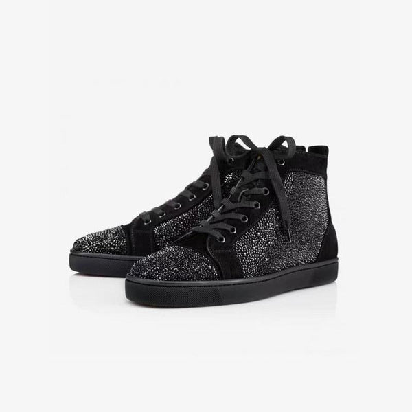 Strass High Top Sneakers - ARNO CONTI