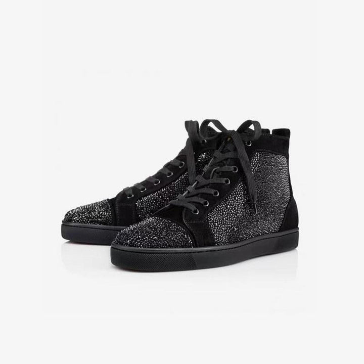 Strass High Top Sneakers - ARNO CONTI