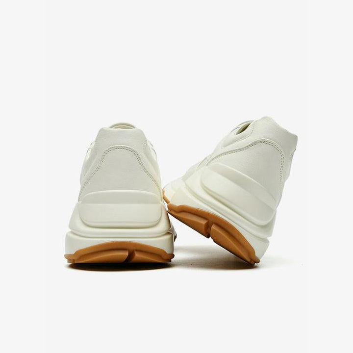 Sports Sneakers White Calf Leather - ARNO CONTI