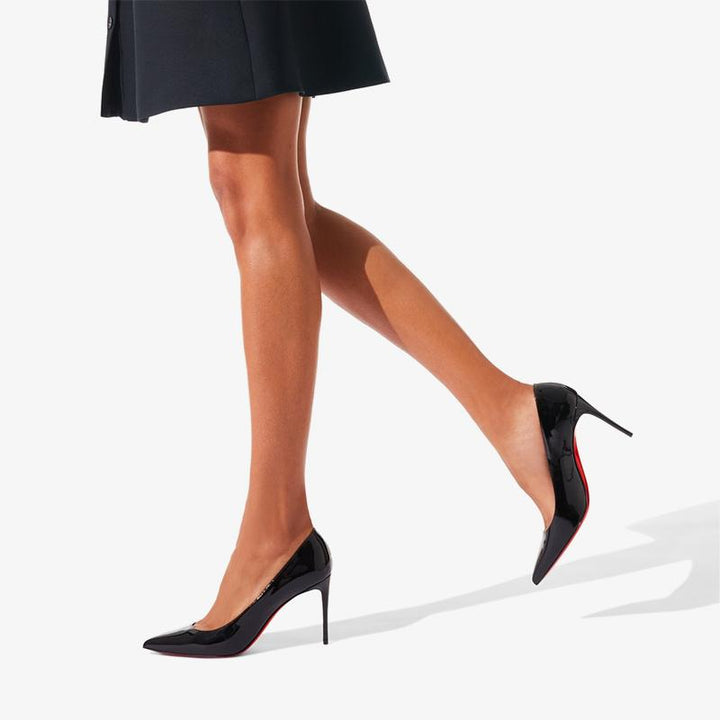 Patent Leather Pointed Pumps 80 mm Heel - ARNO CONTI