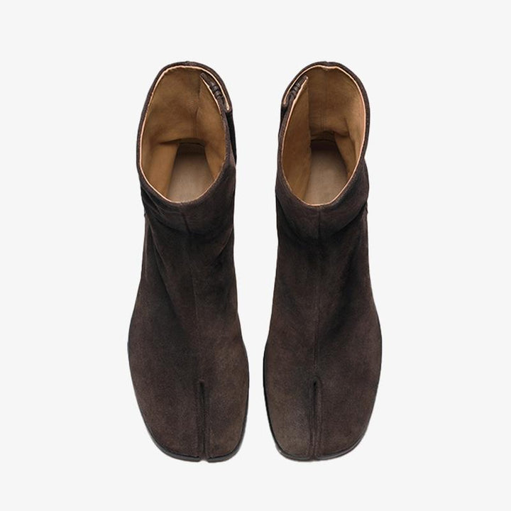 Suede Boots 60 mm heel Men's - Arno Conti Shoe