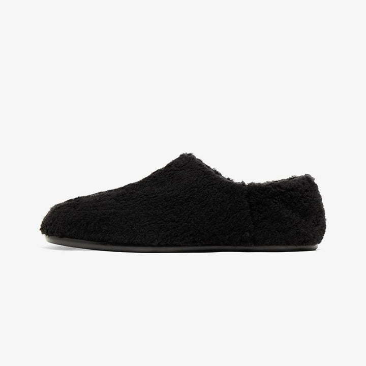 Faux Fur Spilt-Toe Shoes - Arno Conti Shoe
