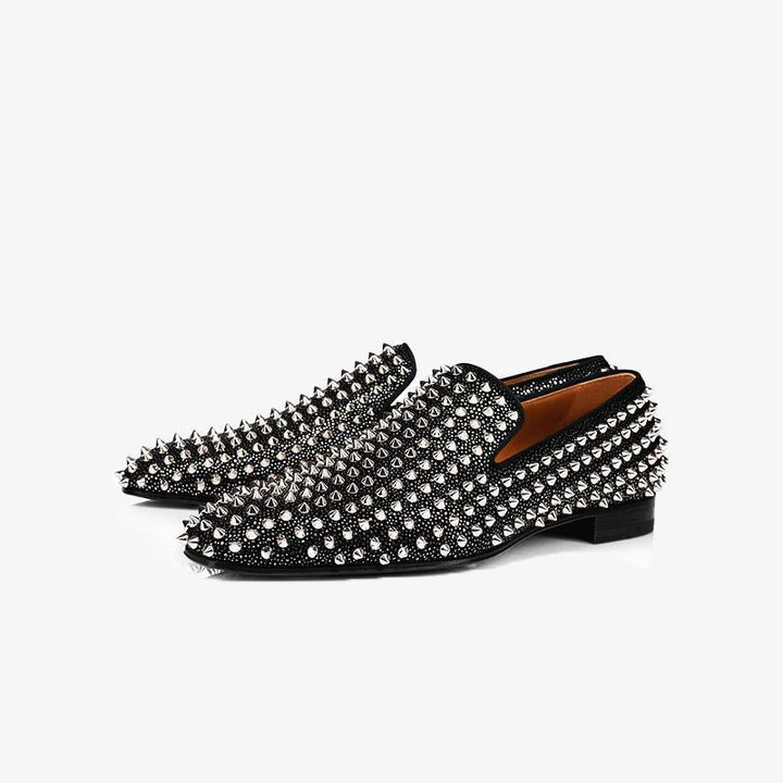 Rivets Slip-On Loafers - ARNO CONTI