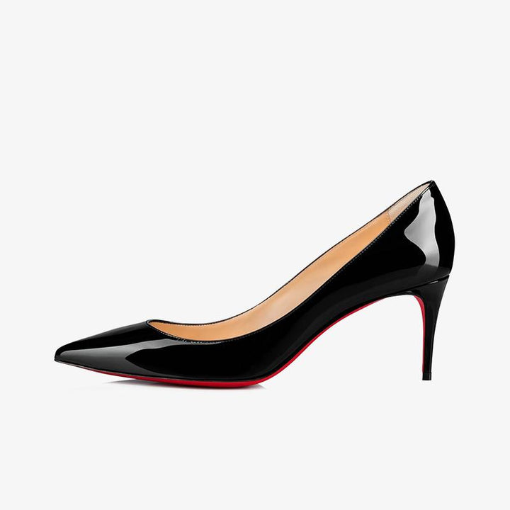 Patent Leather Pointed Pumps 60 mm Heel - ARNO CONTI