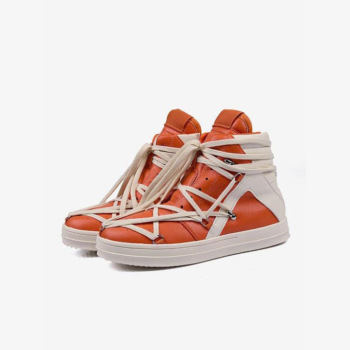 High top Geometric Sneakers Leather - ARNO CONTI