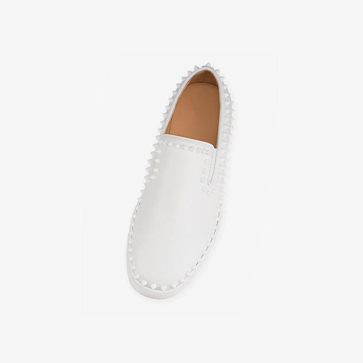 Chic Studded Slip-On Sneakers - ARNO CONTI