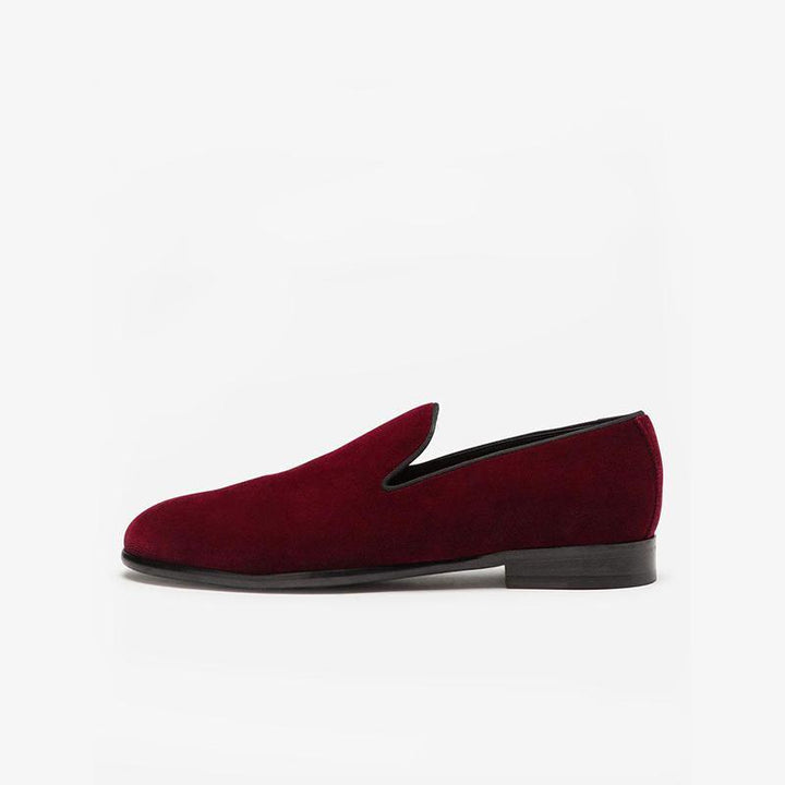 Velvet Slippers Loafers - Arno Conti Shoe