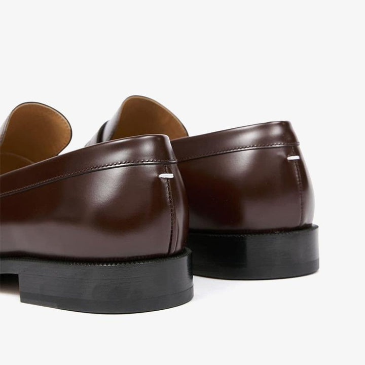 Chocolate Brown Slip-On Loafers - Arno Conti Shoe