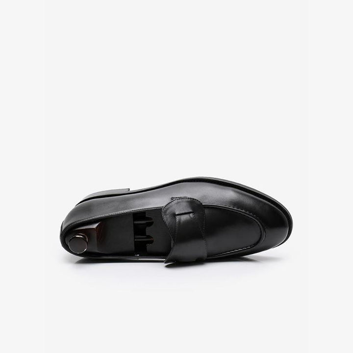 Elegant Suede Loafers with Decorative Straps - Arno Conti Shoe